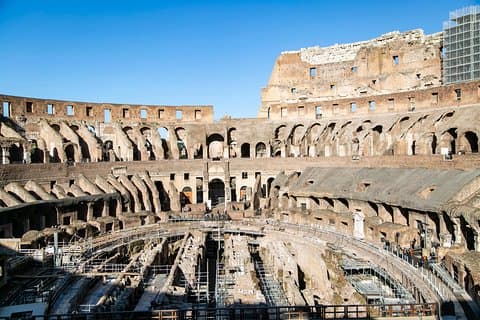Colisée, Forum Romain et Colline Palatine Visite Privée