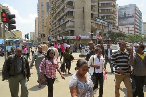 Nairobi-stadswandeling met gids van een halve dag