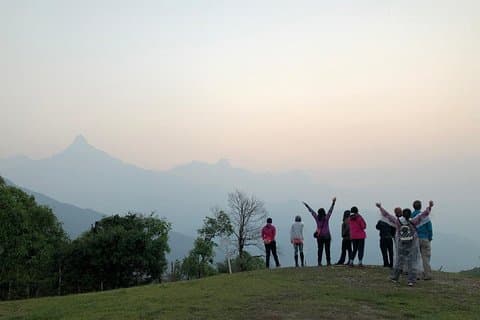 7-dagars Katmandu, Pokhara Tour med vandring till Australian Camp