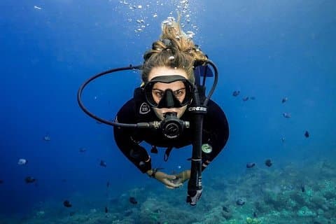 アドバンスドオープンウォーターコース-レンボンガンでの上級認定（バリ島の隣）