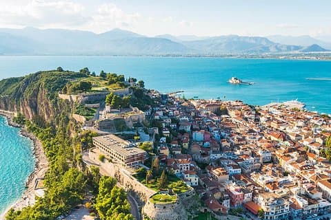 Antiker Kanal von Korinth Epidaurus Nafplio Luxustour