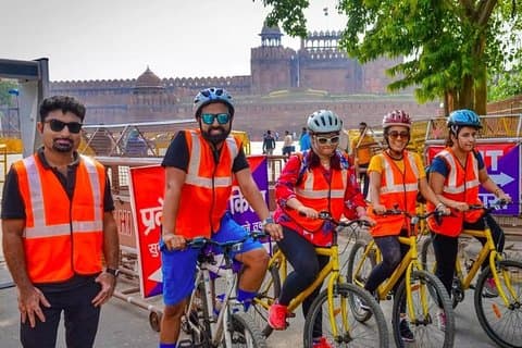 Fietstocht door Old Delhi