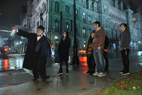 Visite à pied nocturne hantée de DC sur Capitol Hill