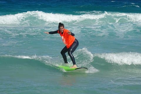 4 timers surfekurs i Corralejo, Fuerteventura