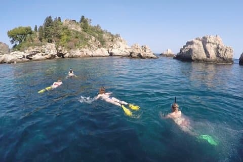 Schnorchelerlebnis in Taormina