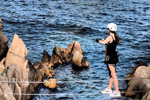 Via ferrata Cala del Molí in Sant Feliu de Guíxols
