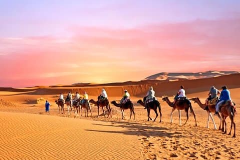 Circuit privé 4J/3N dans le désert de Marrakech à Fès