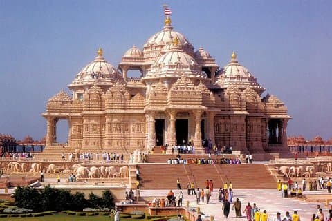 Visite de Delhi Akshardham sur une base privée avec tous les spectacles