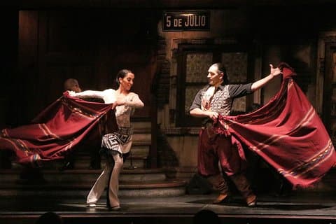 Spettacolo di Tango El Aljibe a Buenos Aires con cena facoltativa