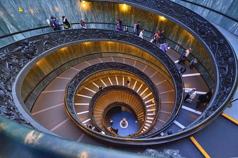 バチカン観光-バチカン美術館＆システィーナ礼拝堂ガイドツアー
