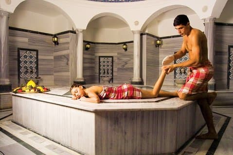 Marmaris Turkish Bath - SPA - Sauna, Scrub, Foam Massage & Oil Massage