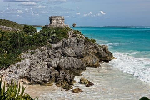 Excursão guiada pelas Ruínas de Tulum! Cenote 2 Ojos e Gran Cenote nadar