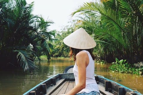 Excursión guiada privada de un día al delta del Mekong en barco con almuerzo
