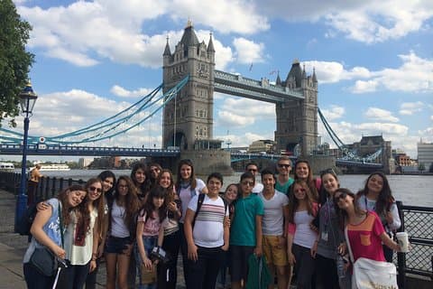 London für 5 Tage mit Aufenthalt in Englisch Familienheim