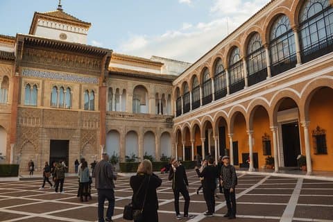 Privat rundtur i Alcázar i Sevilla