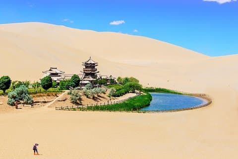 3-tägige Dunhuang Tour mit Wüstencamping