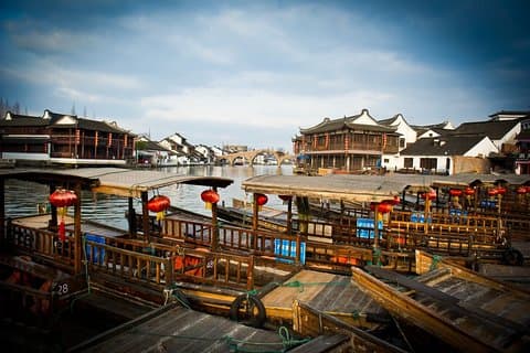 Privat tur: Zhujiajiao vannby fra Shanghai