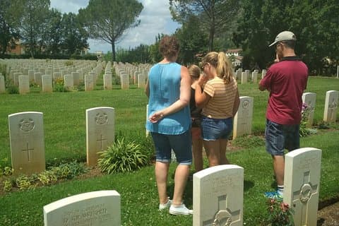 Slaget ved Montecassino hel dag fra krydstogthavnen i Civitavecchia