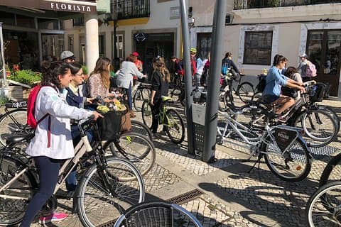 Klassisk Aveiro bytur på sykkel