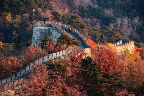 Excursion d'une journée à pied et à vélo sur la Grande Muraille de Mutianyu