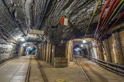 Visite guidée privée d'une demi-journée de la mine de sel de Bochnia au départ de Cracovie