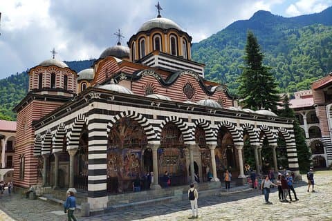Selvguidet tur i Rila kloster