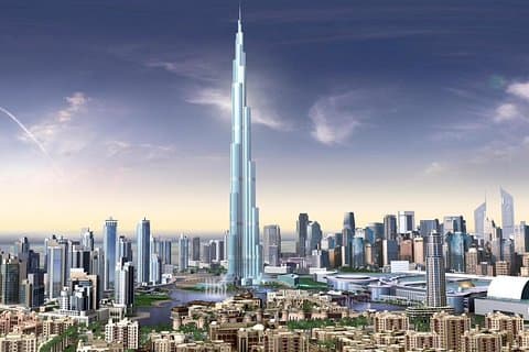 Burj Khalifa-tur till 124/125: e våningen på toppen med biljett och transfer - Deal