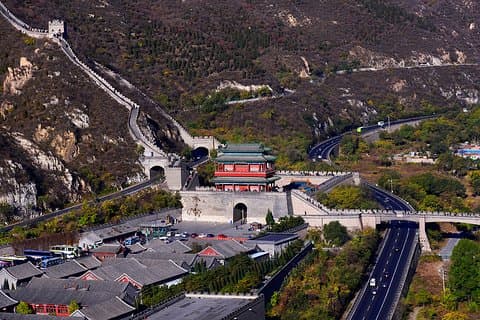 Service de transfert privé d'une demi-journée vers la grande muraille de Juyongguan