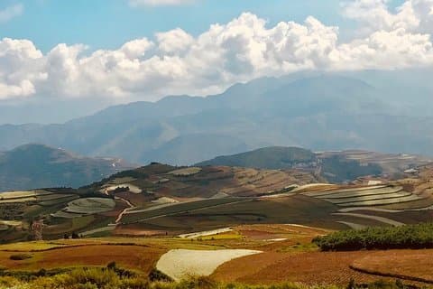 Privat overnattingstur til Red Land fra Kunming