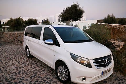 Mykonos privat kort avståndsöverföring upp till 8 personer