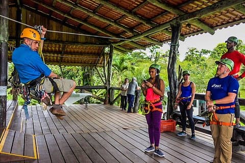 Zipline e ponti sospesi Tour avventura a La Fortuna