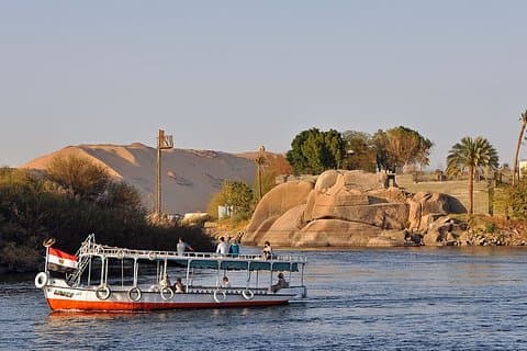 Philae temple & Motorboat Tour to Nubian Village
