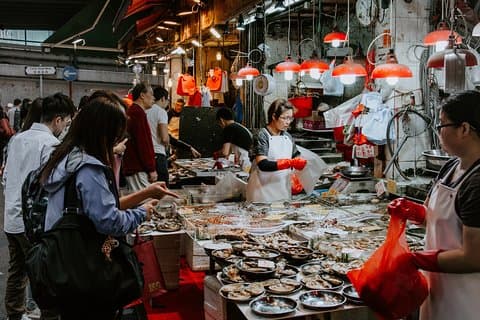 Tour di mezza giornata di Hong Kong Private Food