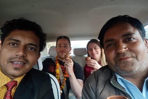 Taj Mahal, Agra Fort & Agra privat tur med bil från Delhi
