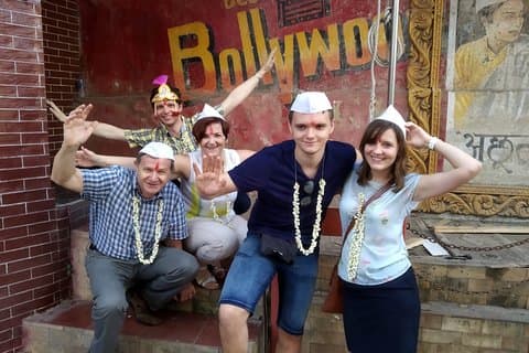 Privérondleiding door Mumbai en Bollywood-tourcombinatie met vervoer