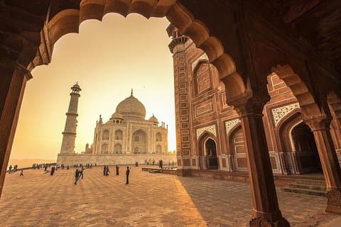 2 dagar: Guidad tur till Taj Mahal Agra från Jaipur över natten