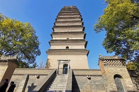 Excursion privée d'une journée à Xian: musée Hanyangling, petite pagode de l'oie, temple Xingjiao