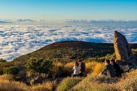 Teide by Night : 望遠鏡で夕日と星空を眺める体験
