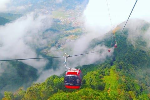 Excursão particular de meio dia no teleférico Chandragiri em Kathmandu