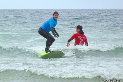 Surf dagstur från Dublin