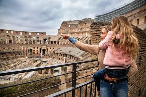 Colosseum og det romerske forumet: Familie med barn tur