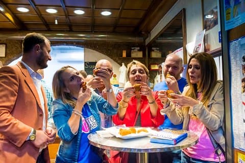 Lokale Essen und Wein-Rundgang durch Rom