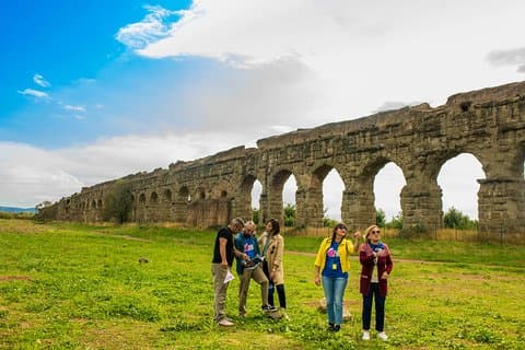 Roman Countryside Walk: Katakomben, Aquädukte und Appian Way