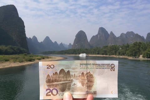 PRI Tour de Li River Boating e Shilihualang a partir de Guilin