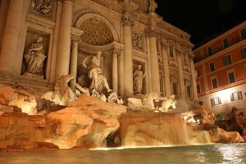 Enchanted Evening: Privat tur med sjåfør i Roma om natten
