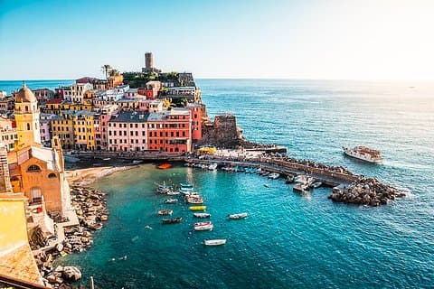 Tour privato di un'intera giornata delle Cinque Terre da Firenze