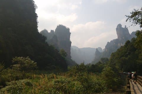 Heldags Zhangjiajie National Park Privat Vandretur Hotel i Yangjiajie