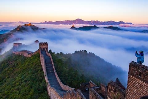 Beijing China Great Wall Privat dagstur fra Shanghai med fly