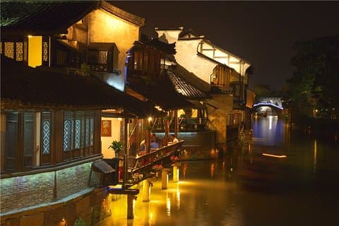 Wuzhen Water Town Combo Ticket with Boat and Hotel