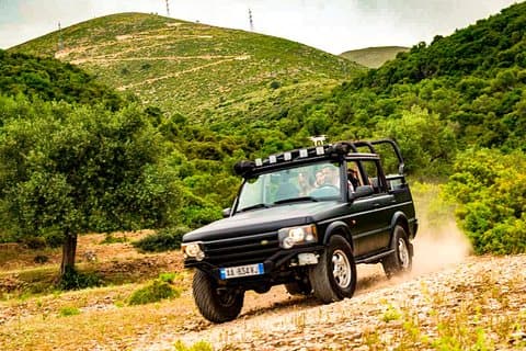 Saranda Jeep Tour for Cruise, Blue Eye, Castle & Off-Road